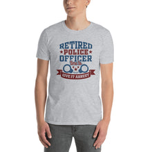 Load image into Gallery viewer, Retired Police Officer Time To Give It Arrest Unisex T-Shirt