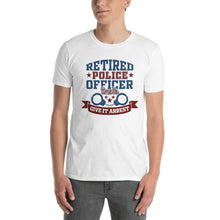 Load image into Gallery viewer, Retired Police Officer Time To Give It Arrest Unisex T-Shirt