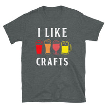 Load image into Gallery viewer, I Like Crafts Beer Lover Unisex T-Shirt