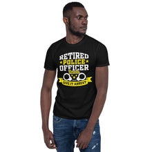 Load image into Gallery viewer, Retired Police Officer Time To Give It Arrest Unisex T-Shirt